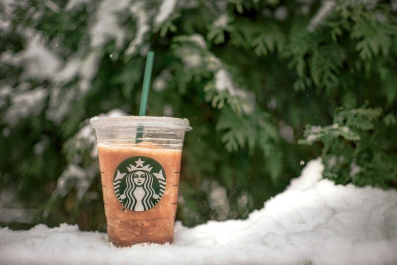 Close-Up Photo of Starbucks Beverage